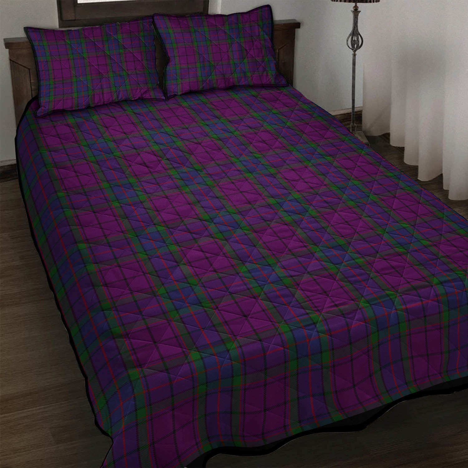 Wardlaw Tartan Quilt Bed Set - Tartan Vibes Clothing