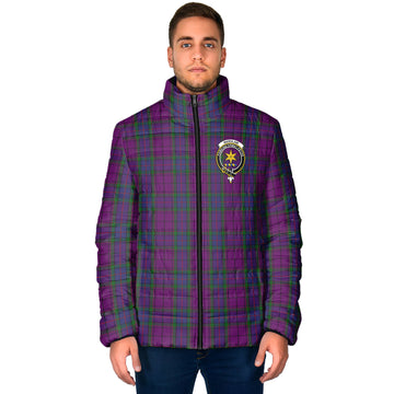 Wardlaw Tartan Padded Jacket with Family Crest