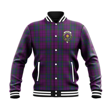 Wardlaw Tartan Baseball Jacket with Family Crest