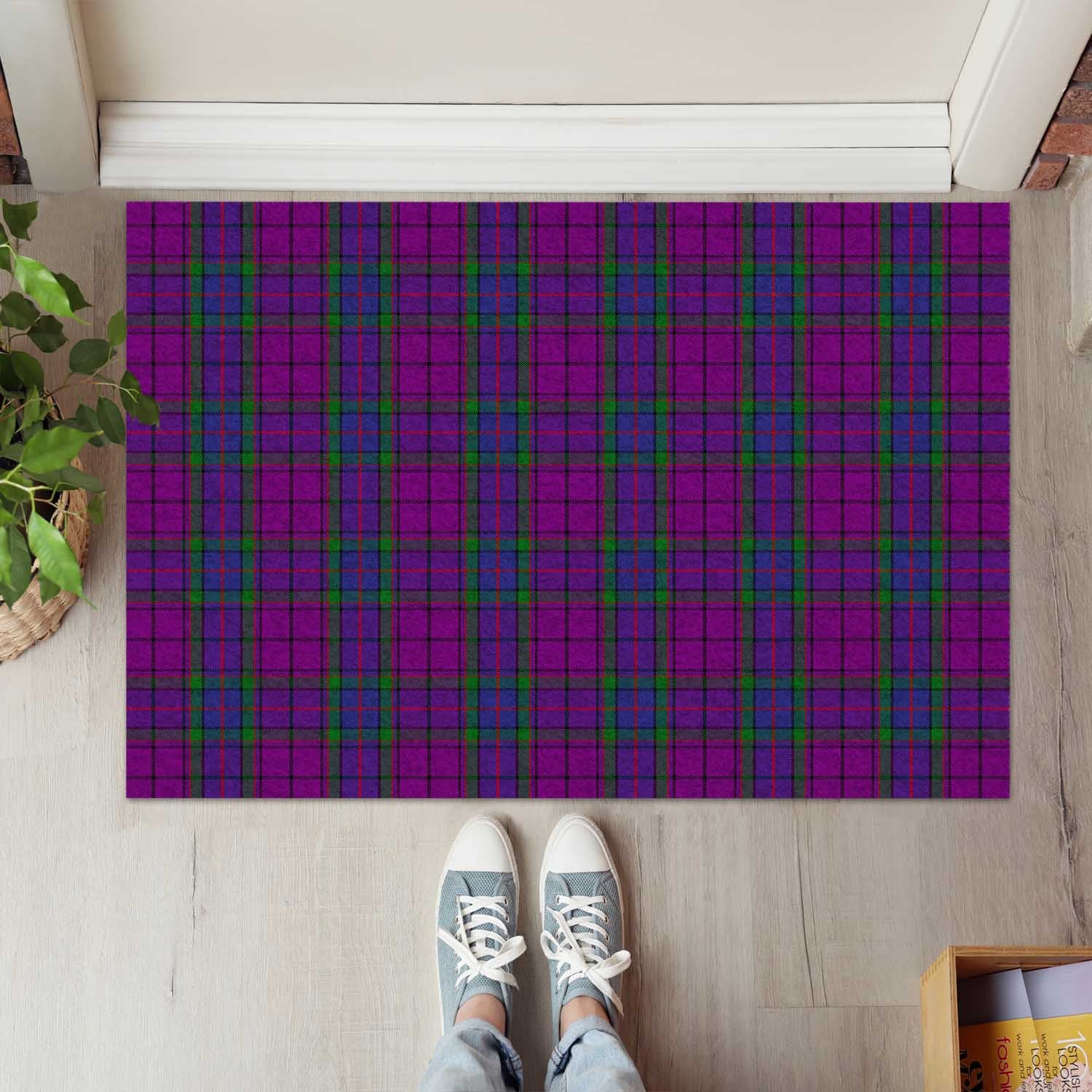 Wardlaw Tartan Door Mat - Tartanvibesclothing Shop