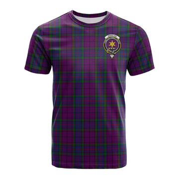 Wardlaw Tartan T-Shirt with Family Crest