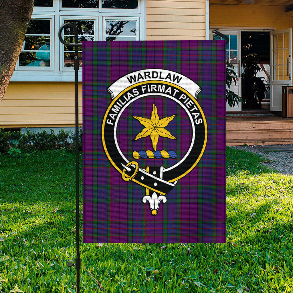 Wardlaw Tartan Flag with Family Crest - Tartan Vibes Clothing