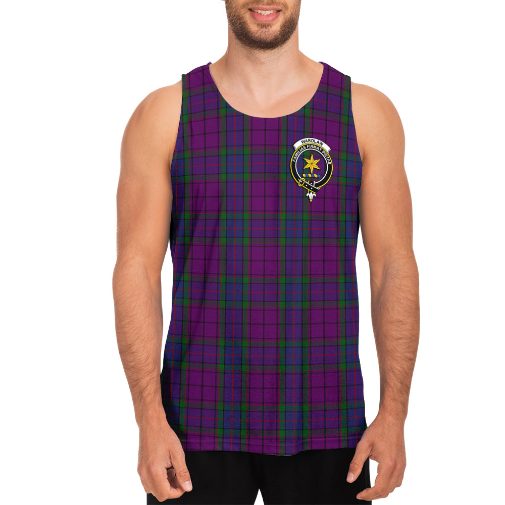 wardlaw-tartan-mens-tank-top-with-family-crest