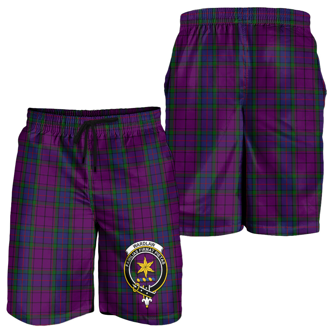 wardlaw-tartan-mens-shorts-with-family-crest