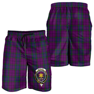 wardlaw-tartan-mens-shorts-with-family-crest