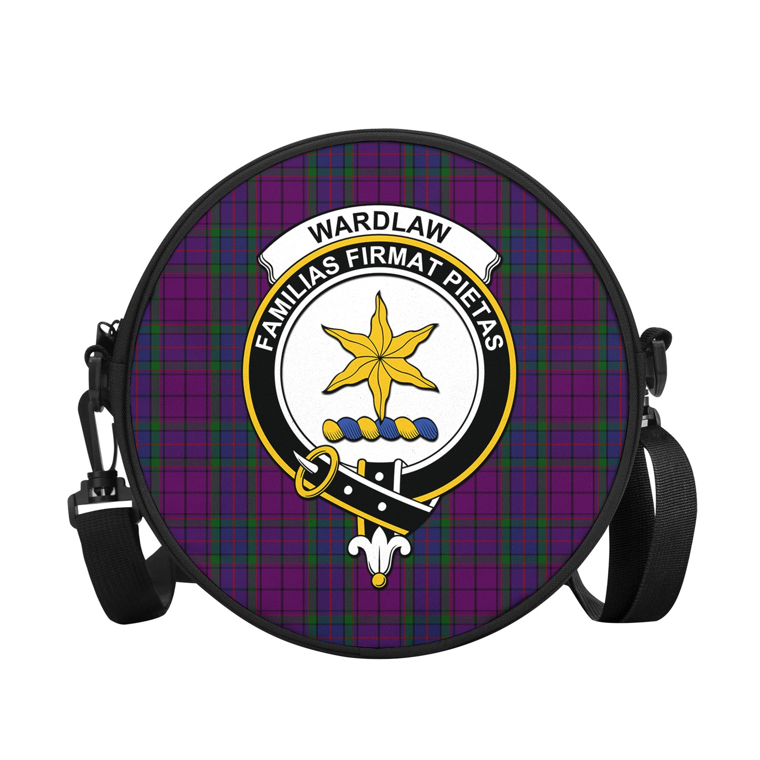 wardlaw-tartan-round-satchel-bags-with-family-crest