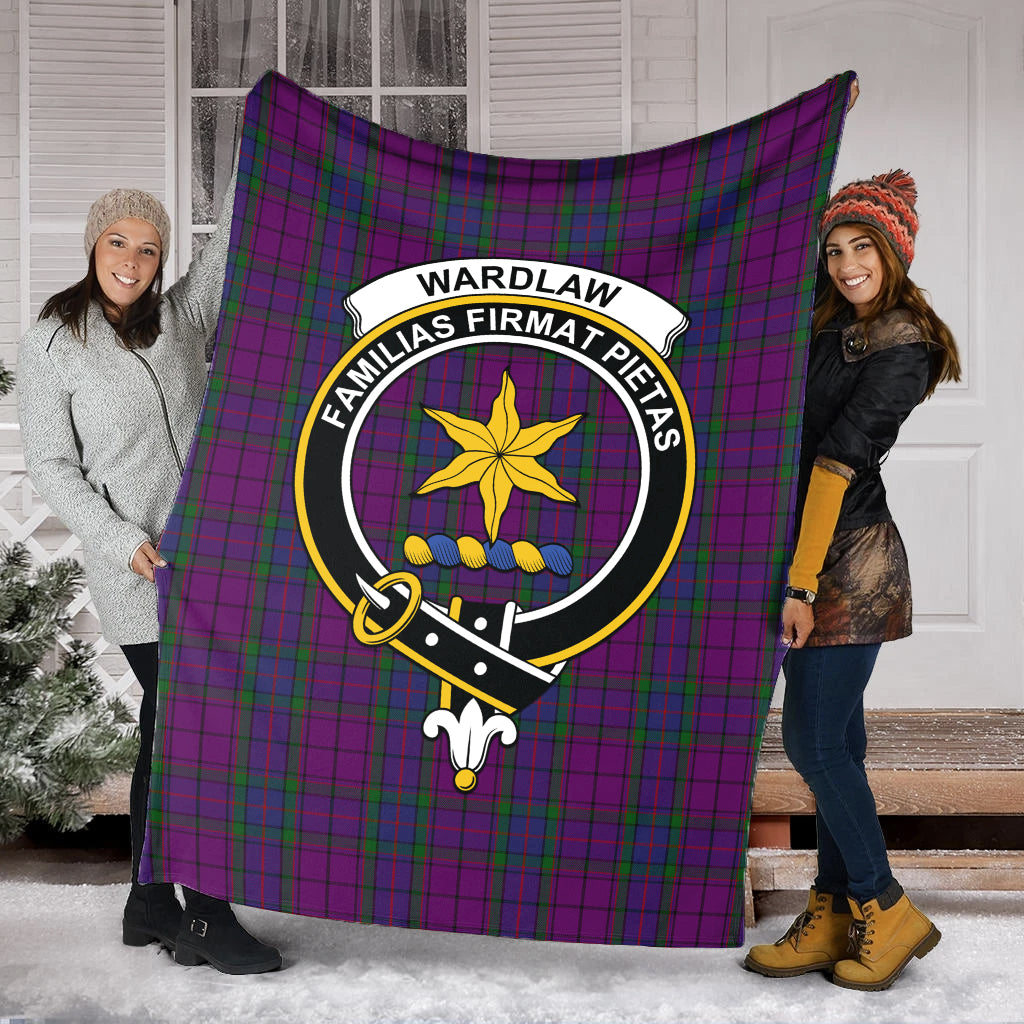wardlaw-tartab-blanket-with-family-crest