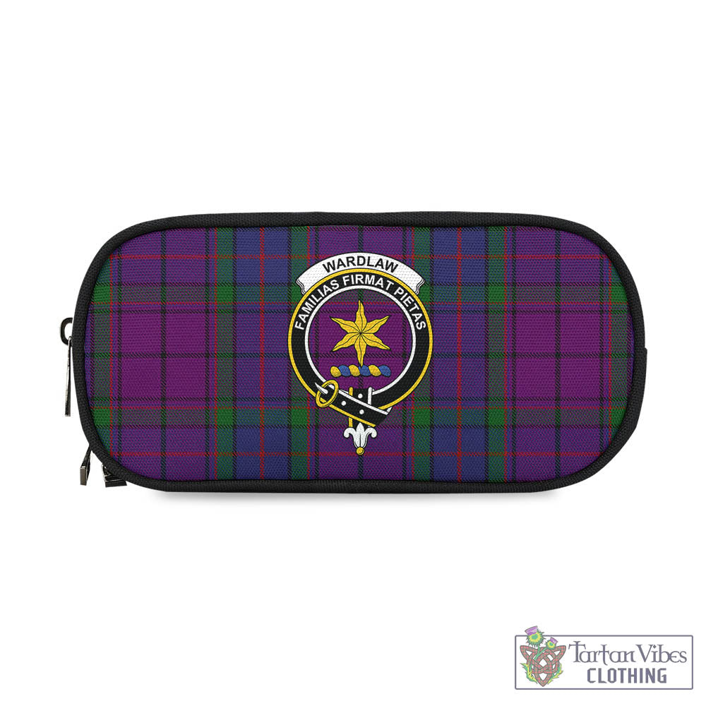 Tartan Vibes Clothing Wardlaw Tartan Pen and Pencil Case with Family Crest