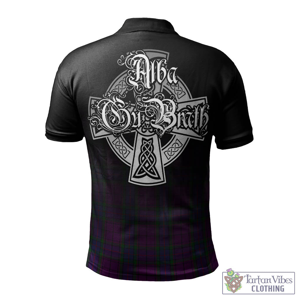 Tartan Vibes Clothing Wardlaw Tartan Polo Shirt Featuring Alba Gu Brath Family Crest Celtic Inspired