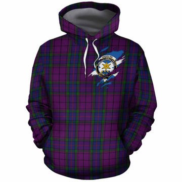 Wardlaw Clan Crest In Me Tartan Cotton Hoodie Scotland Flag Style