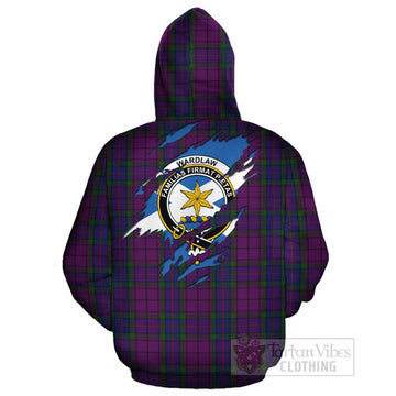 Wardlaw Clan Crest In Me Tartan Cotton Hoodie Scotland Flag Style
