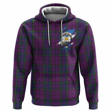 Wardlaw Clan Crest In Me Tartan Hoodie Scotland Flag Style