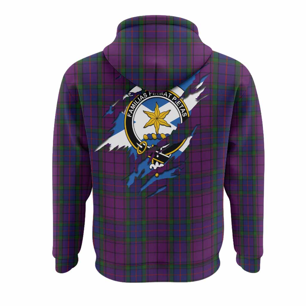 Wardlaw Clan Crest In Me Tartan Hoodie Scotland Flag Style