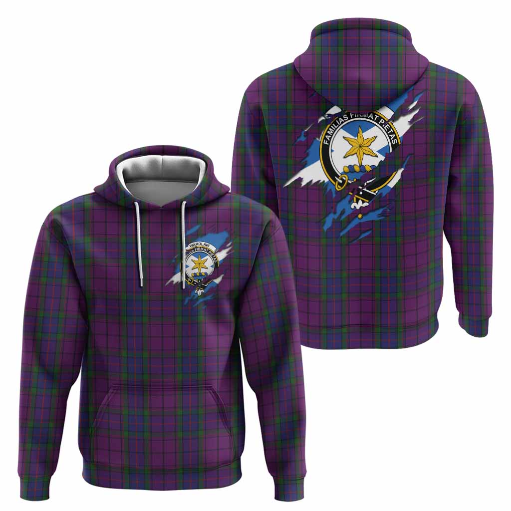 Wardlaw Clan Crest In Me Tartan Hoodie Scotland Flag Style