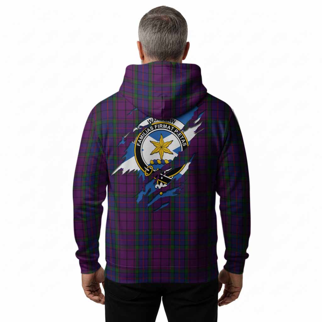 Wardlaw Clan Crest In Me Tartan Hoodie Scotland Flag Style