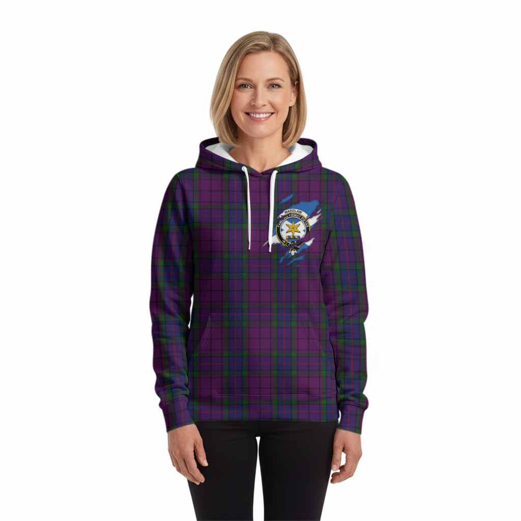 Wardlaw Clan Crest In Me Tartan Hoodie Scotland Flag Style