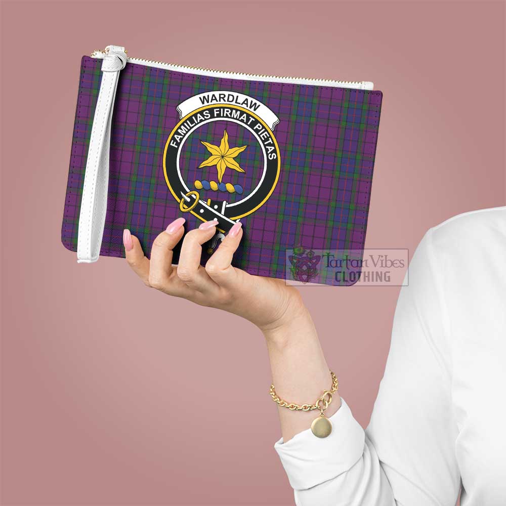 Tartan Vibes Clothing Wardlaw Family Crest Tartan Clutch Bag