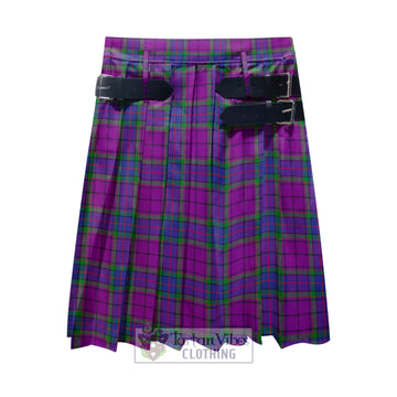 Wardlaw Modern Tartan Men's Pleated Skirt - Fashion Casual Retro Scottish Kilt Style