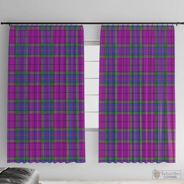 Wardlaw Modern Tartan Window Curtain