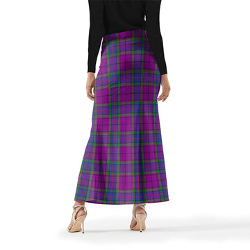 Wardlaw Modern Tartan Womens Full Length Skirt