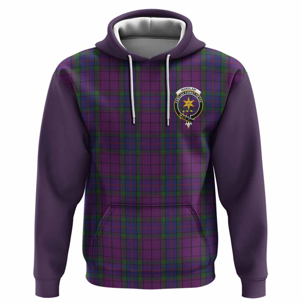 Wardlaw Tartan Accent Hoodie with Family Crest