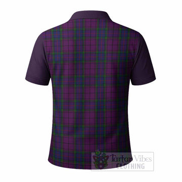 Wardlaw Tartan Accent Polo Shirt with Family Crest