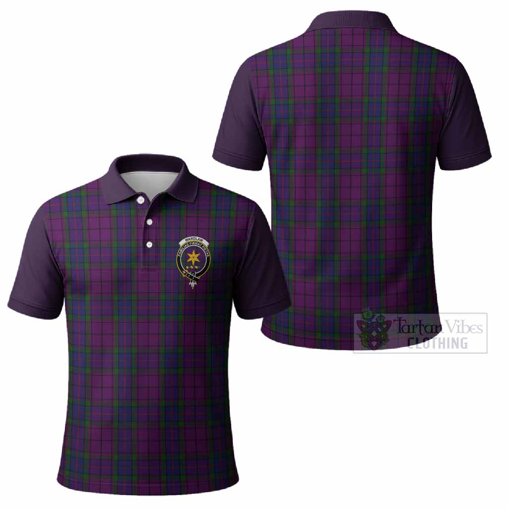 Wardlaw Tartan Accent Polo Shirt with Family Crest