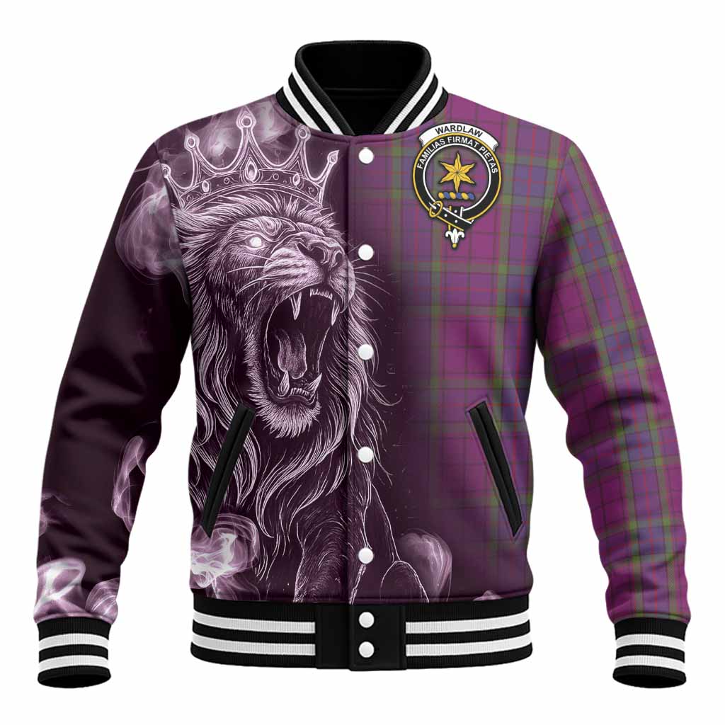 Wardlaw Tartan Baseball Jacket Roaring Lion Heritage