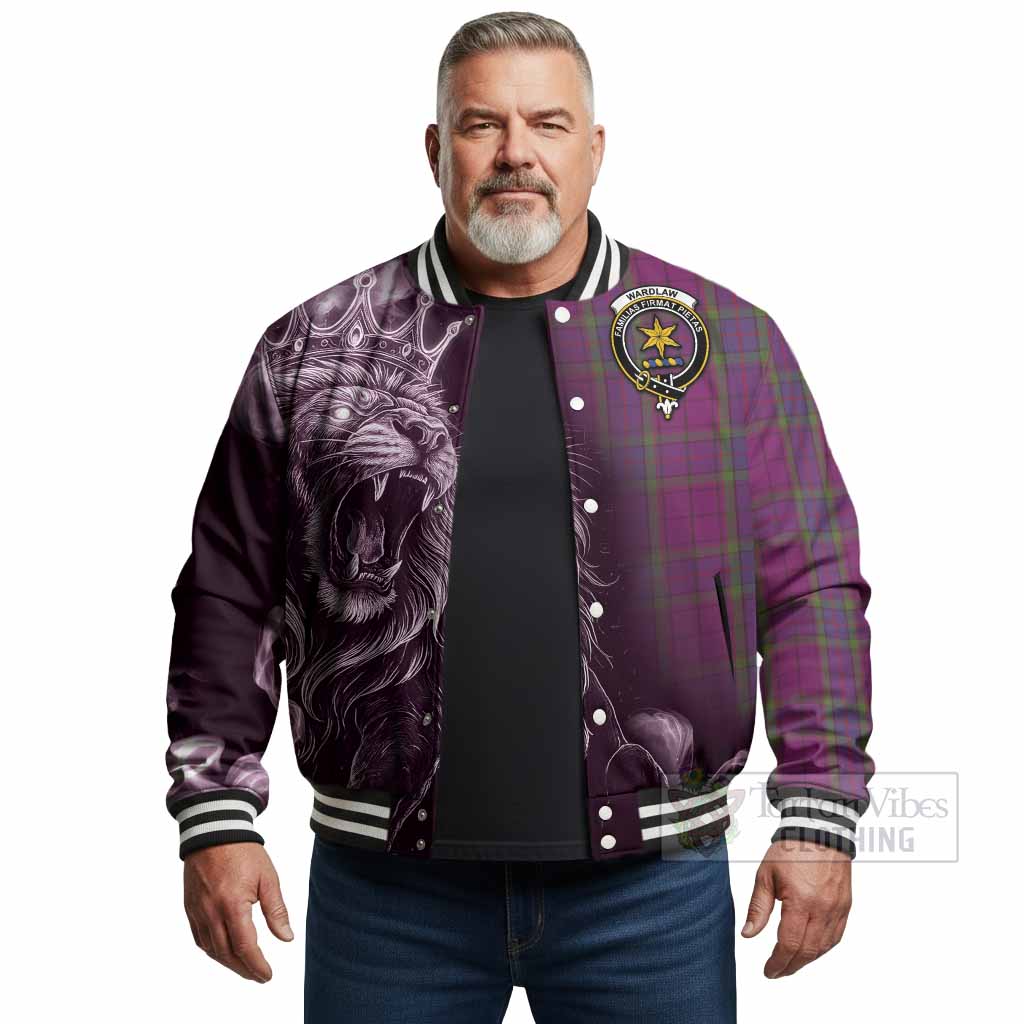 Wardlaw Tartan Baseball Jacket Roaring Lion Heritage