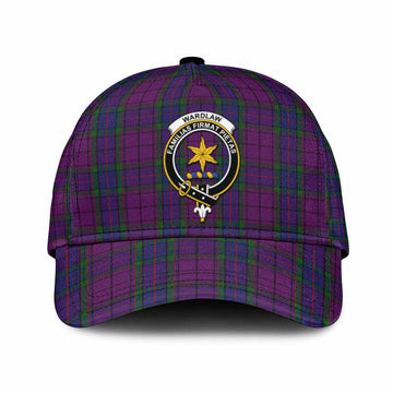 Wardlaw Tartan Classic Cap with Family Crest