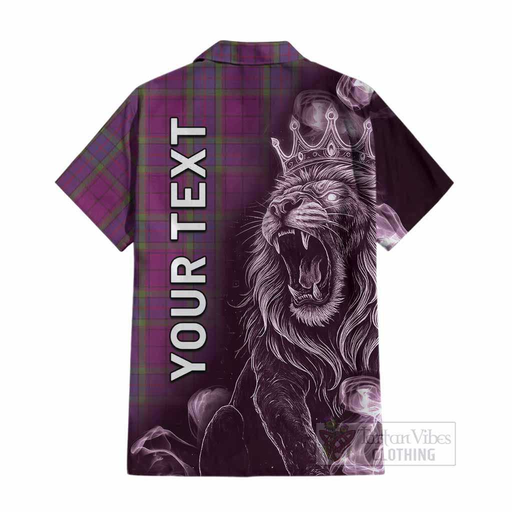 Wardlaw Tartan Cotton Hawaiian Shirt Roaring Lion Heritage