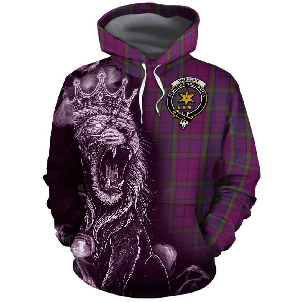 Wardlaw Tartan Cotton Hoodie Roaring Lion Heritage