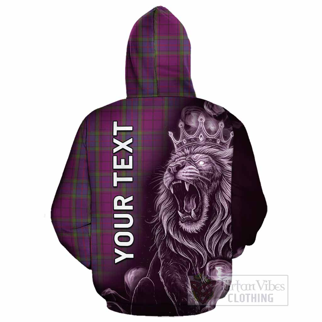 Wardlaw Tartan Cotton Hoodie Roaring Lion Heritage