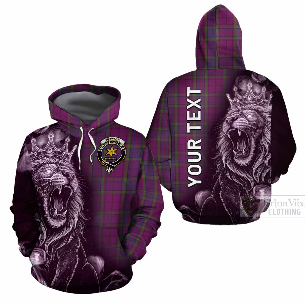 Wardlaw Tartan Cotton Hoodie Roaring Lion Heritage