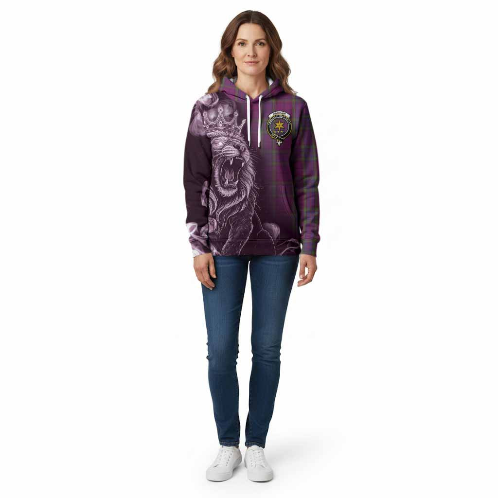Wardlaw Tartan Cotton Hoodie Roaring Lion Heritage