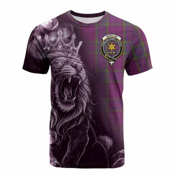 Wardlaw Tartan Cotton T-shirt Roaring Lion Heritage
