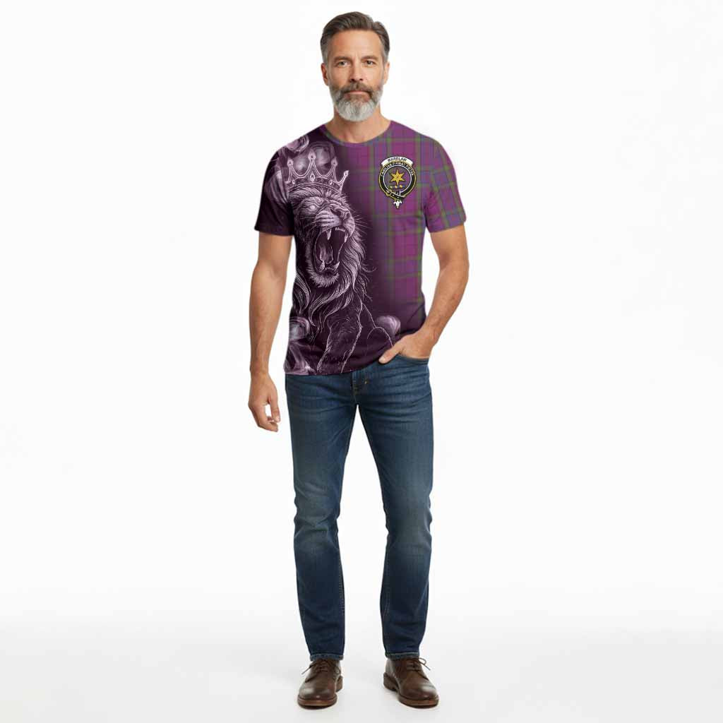 Wardlaw Tartan Cotton T-shirt Roaring Lion Heritage