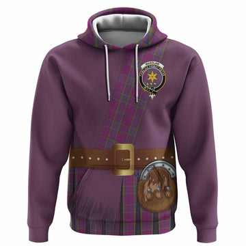 Wardlaw Tartan Crest Hoodie Kilt Costume Style