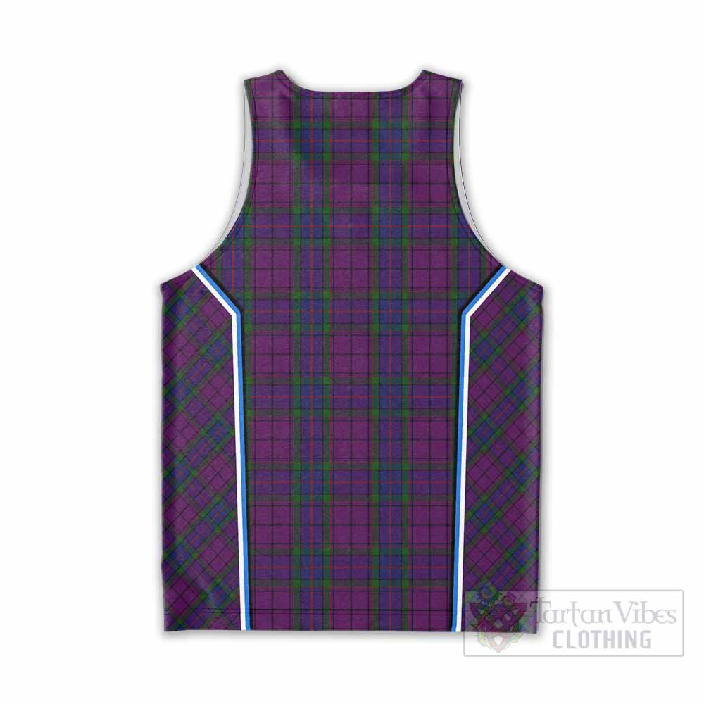 Wardlaw Tartan Crest Men Tank Top Scotland Coat of Arm Flag Style - Tartan Vibes Clothing