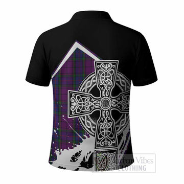 Wardlaw Tartan Crest Polo Shirt Scottish Celtic Cross Heritage - Tartan Vibes Clothing