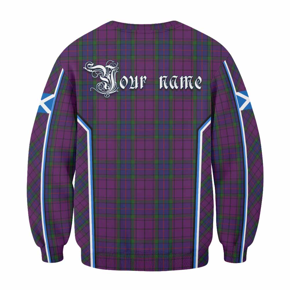 Wardlaw Tartan Crest Sweatshirt Scotland Coat of Arm Flag Style - Tartan Vibes Clothing