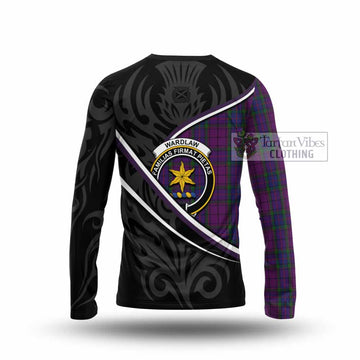 Wardlaw Tartan Family Crest Long Sleeve T-Shirt Celtic Scottish Thistle Floral - Tartan Vibes Clothing