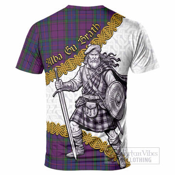 Wardlaw Tartan Family Crest T-Shirt Scottish Highland Warrior Celtic Alba Gu Brath