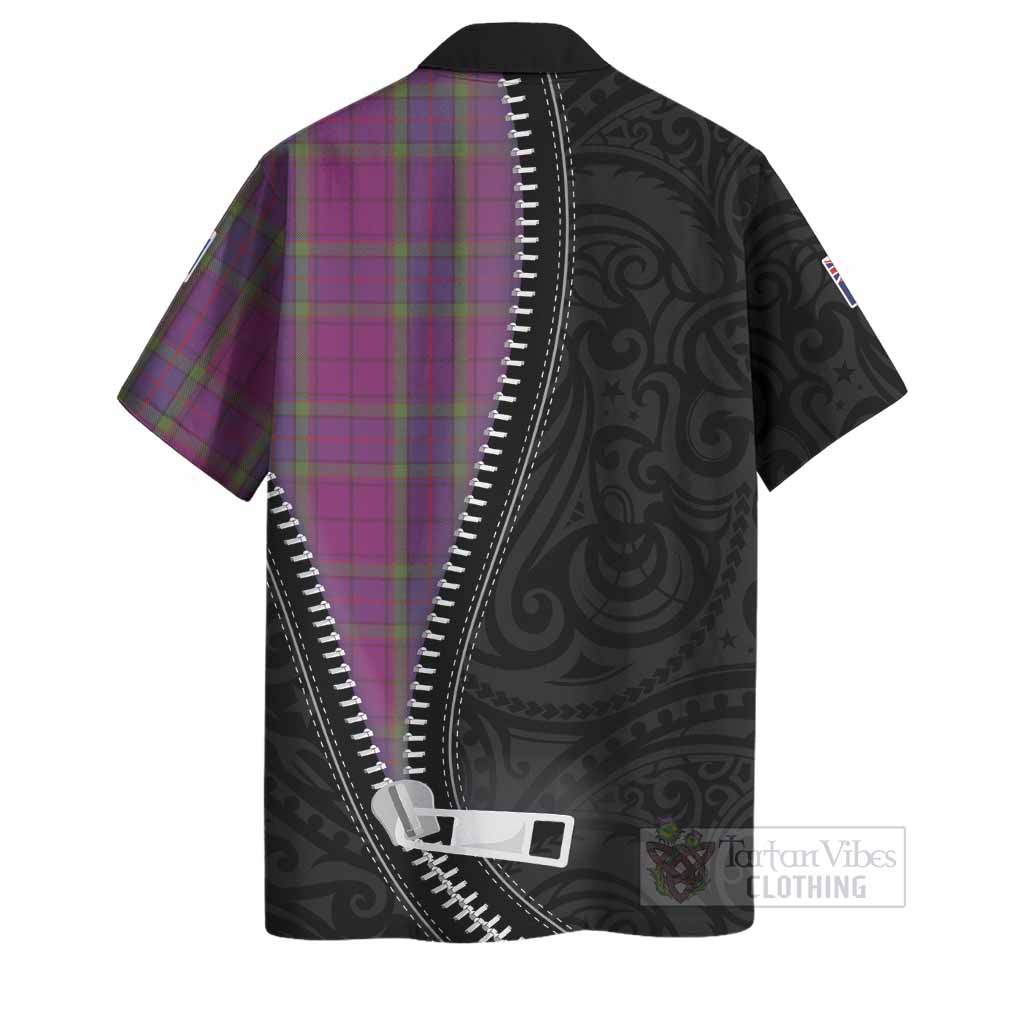 Wardlaw Tartan Hawaiian Shirt New Zealand Pattern Unique Zipper Stylized
