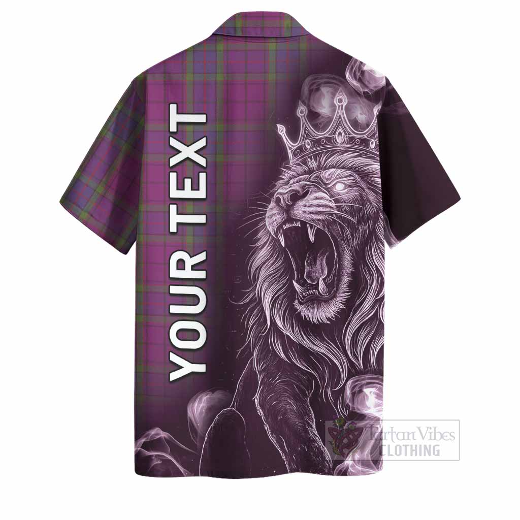 Wardlaw Tartan Hawaiian Shirt Roaring Lion Heritage