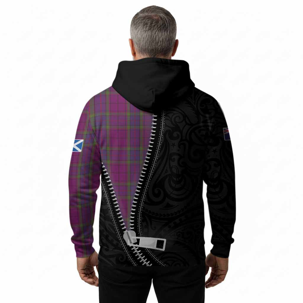 Wardlaw Tartan Hoodie New Zealand Pattern Unique Zipper Stylized