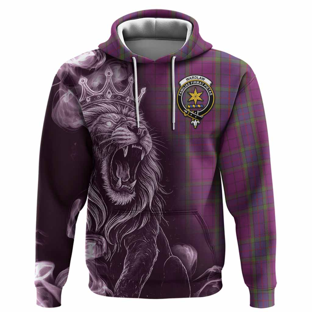 Wardlaw Tartan Hoodie Roaring Lion Heritage