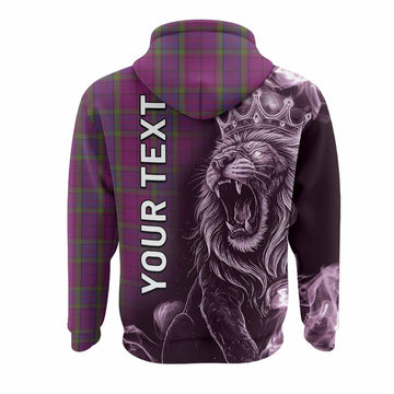 Wardlaw Tartan Hoodie Roaring Lion Heritage
