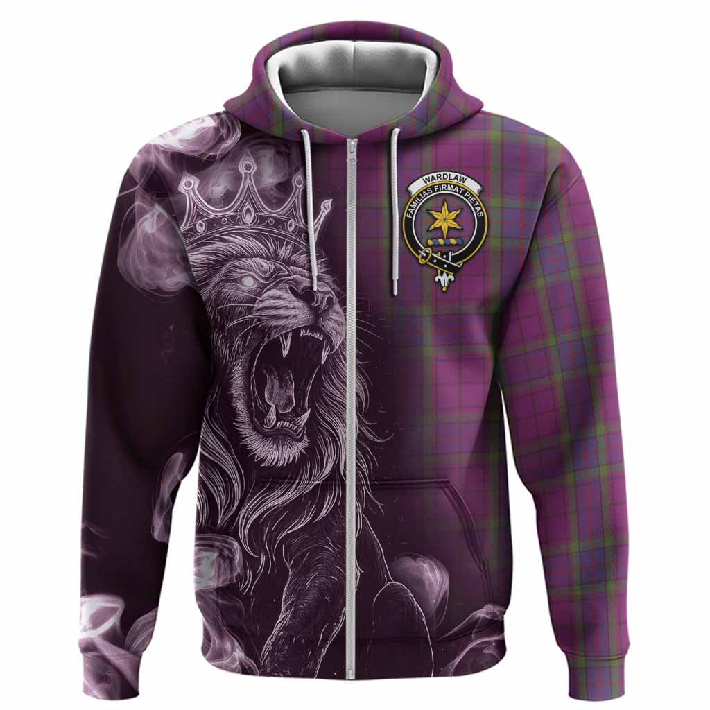 Wardlaw Tartan Hoodie Roaring Lion Heritage