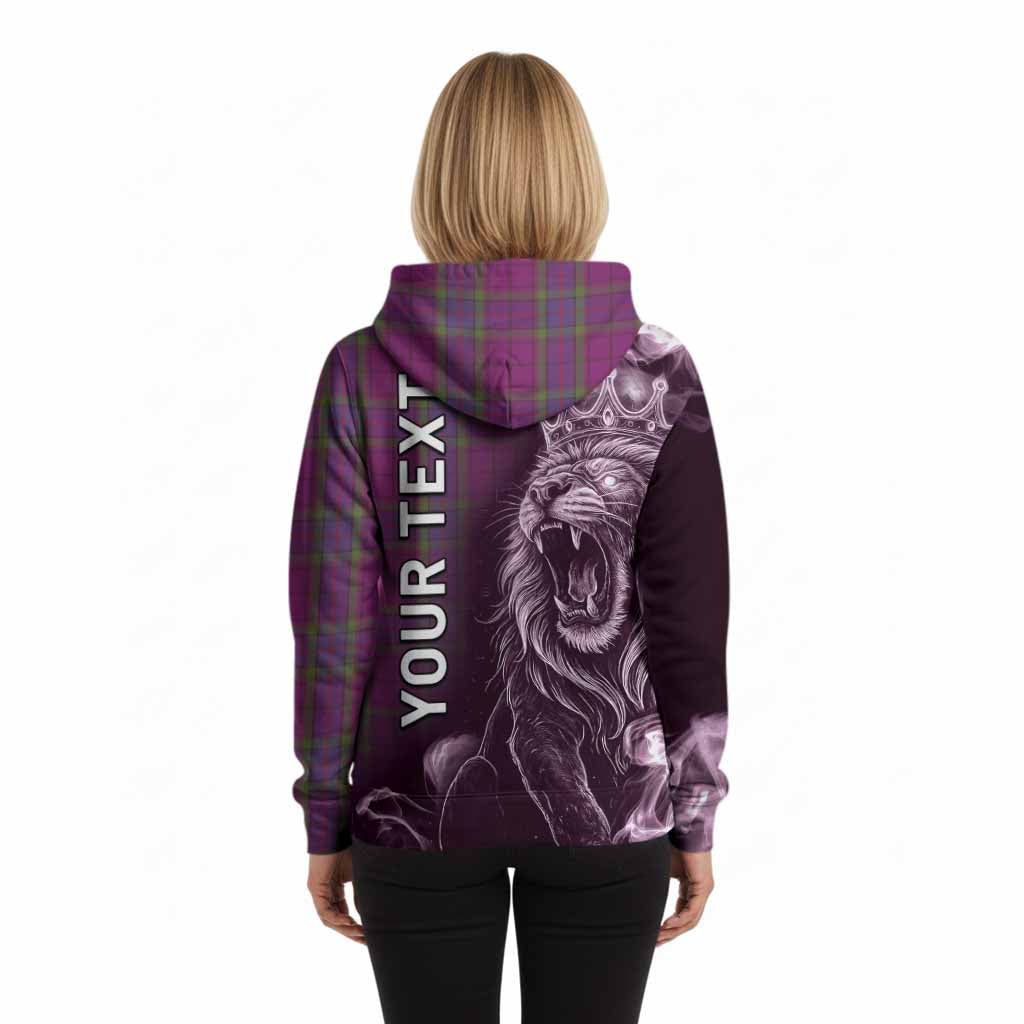 Wardlaw Tartan Hoodie Roaring Lion Heritage